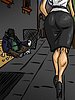 He grabs her by her hair and waist - The homeless man's new wife by Illustrated interracial 2016