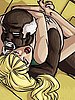 Still focused on the sensation of where his black dick was plugged deep in her cunt - Whiskey Mirror by Illustrated interracial