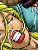 Forcing his long black tongue down her throat - Farm girl by Illustrated interracial