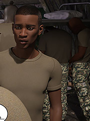 Dayum, she looks good covered in all that cum - Together in the army now 2 by Dark Lord