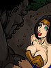 Her wet pussy golds stretch - Farm girl by Illustrated interracial