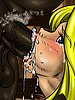 Then he grabbed her head even tighter - Farm girl by Illustrated interracial