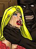 She gagged and belched feeling her womb flooding full of hot black semen that made her want to puke - Farm girl by Illustrated interracial 2016
