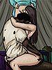 His cock pumped stream after stream of his warm unspent seed in her womb - A Favor for the Homeless by Illustrated interracial
