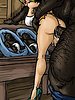 Fucked by seven wild farm niggers - Farm girl by Illustrated interracial