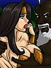 Her wet pussy golds stretch - Farm girl by Illustrated interracial