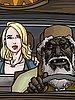 Look at my wife in the back - Pakistani taxi man takes my drunk wife by Illustrated interracial