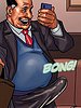 My kitty kat needs to be fed again - The mayor 3 (Mature porn cartoon) by Black n White