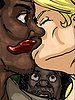 The other slaves now knew this young white woman wants this to happened - Manza by Illustrated interracial