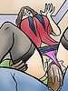 The penis enters her tight body - Naughty nature 2 by Duke's Hardcore Honeys
